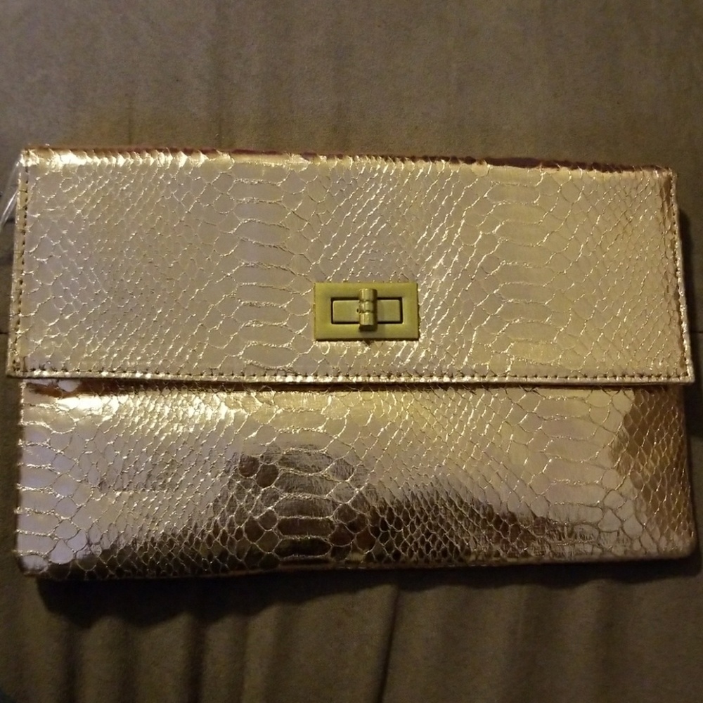 Rose Gold Clutch/crossbody